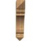 Ekena Millwork Olympic Arts & Crafts Rough Sawn Bracket, Western Red Cedar, 6"W x 30"D x 30"H BKT06X30X30OLY03RWR - alternate 3